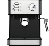 Silver Coffee Machine