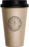 Kraft Paper Coffee Cup